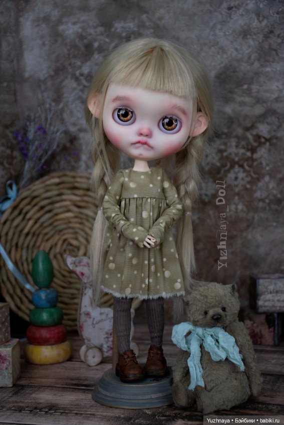 Варя - Варежка — Куклы Blythe (Блайз) ООАК: кастом