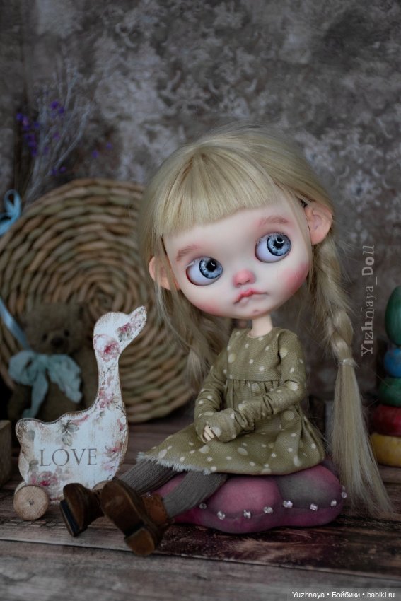 Варя - Варежка — Куклы Blythe (Блайз) ООАК: кастом