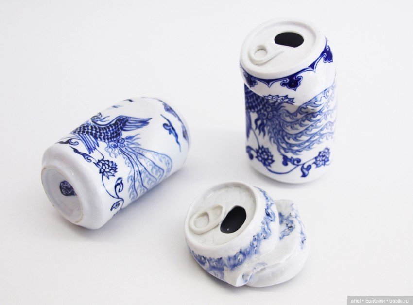 Мятый фарфор от китайского художника Сюэ Лэй (Xue Lei) (фото 6)