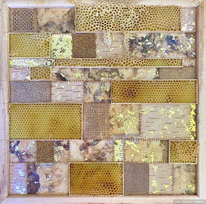 Пчелиные работы от художницы из Онтарио Авы Рот (Ava Roth)