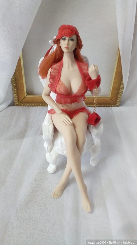 "ФАНТАЗИИ В КРАСНОМ..." (выкройка трусиков) (фото 8)