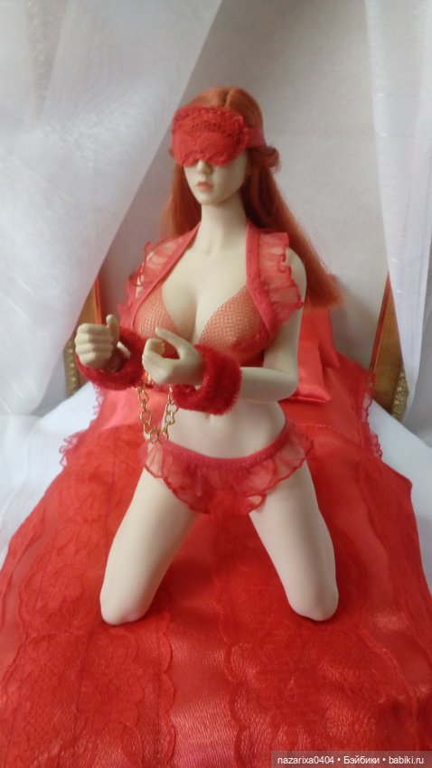 "ФАНТАЗИИ В КРАСНОМ..." (выкройка трусиков) (фото 3)