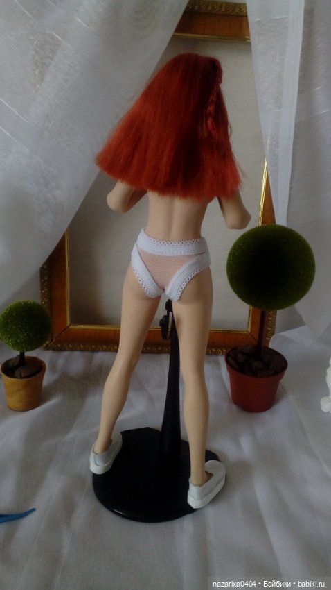 "ФАНТАЗИИ В КРАСНОМ..." (выкройка трусиков) (фото 10)