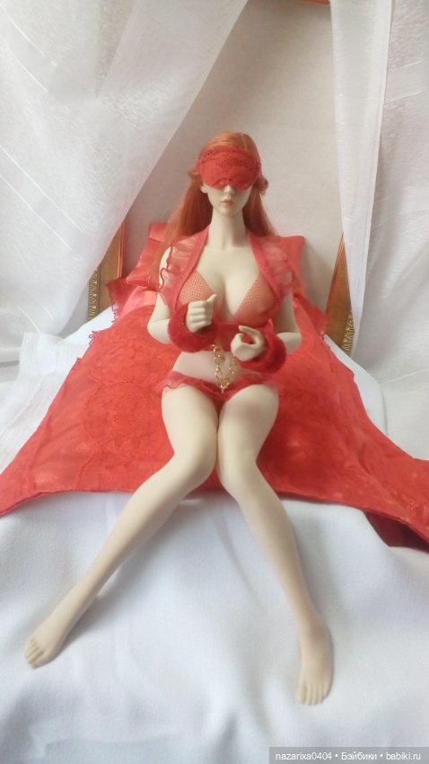 "ФАНТАЗИИ В КРАСНОМ..." (выкройка трусиков) (фото 2)