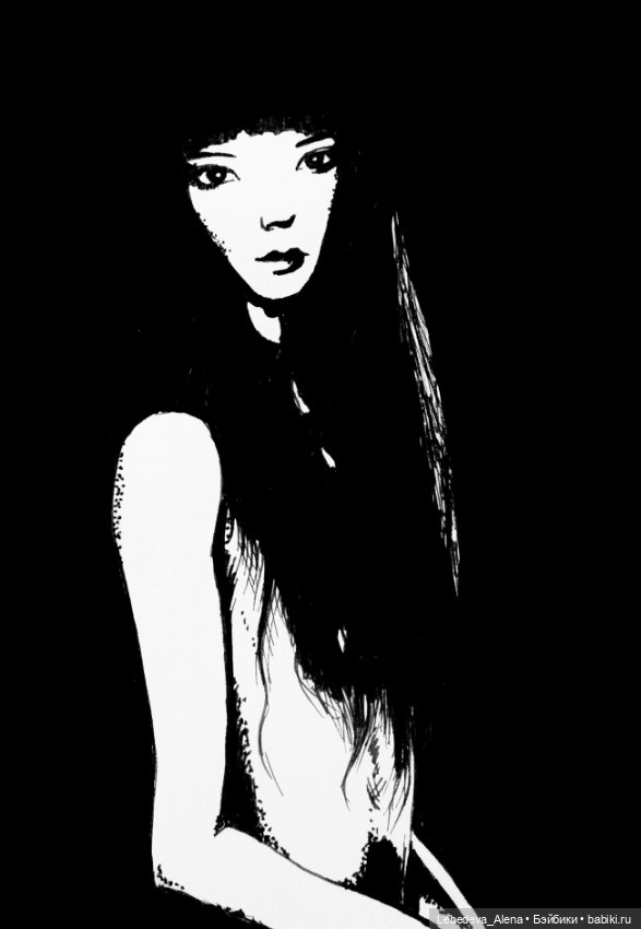 Портреты кукол — Рисование и арт: скетчи (фото 3)