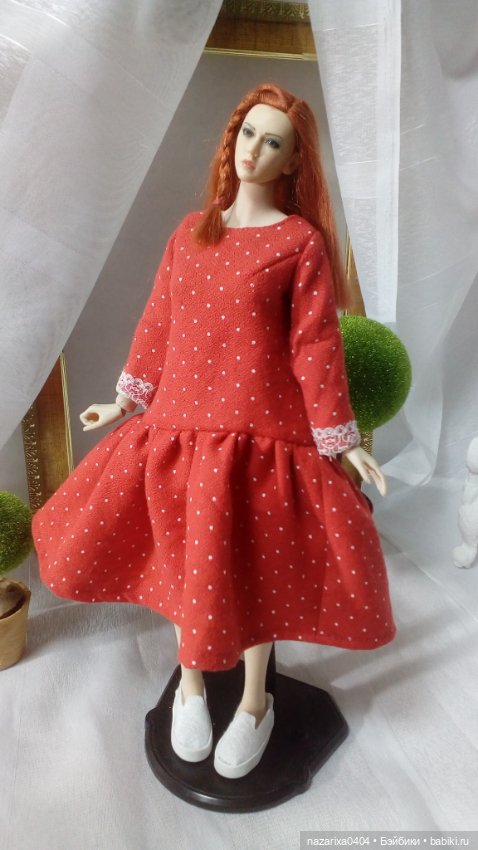 Выкройка платья "КОКЕТКА НА ПРОГУЛКЕ В БОТАНИЧЕСКОМ САДУ"