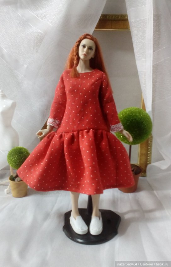 Выкройка платья "КОКЕТКА НА ПРОГУЛКЕ В БОТАНИЧЕСКОМ САДУ"