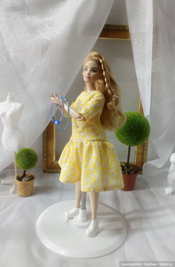 Выкройка платья "КОКЕТКА НА ПРОГУЛКЕ В БОТАНИЧЕСКОМ САДУ"