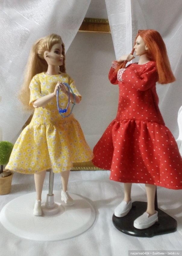 Выкройка платья "КОКЕТКА НА ПРОГУЛКЕ В БОТАНИЧЕСКОМ САДУ"