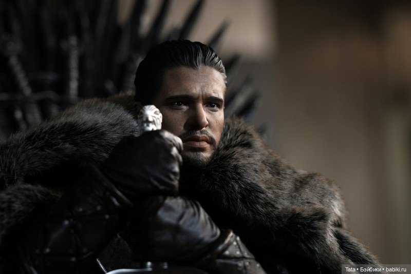 Серийная статуя Джона Сноу на Железном Троне - Prime 1 Studio & Blitzway (фото 4)