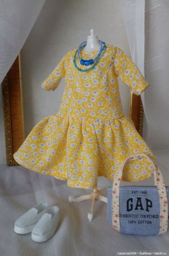 Выкройка платья "КОКЕТКА НА ПРОГУЛКЕ В БОТАНИЧЕСКОМ САДУ"