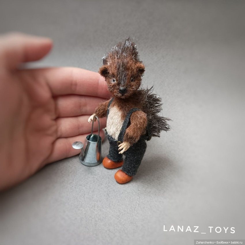 Вязанный ежик — Вязаные игрушки и амигуруми: крючком (фото 3)