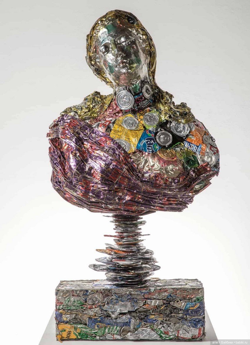 Скульптуры из металлолома от Энн Кэррингтон (Ann Carrington) (фото 9)