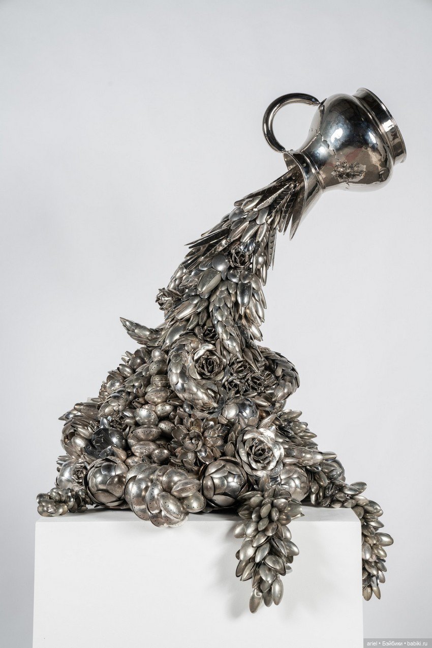 Скульптуры из металлолома от Энн Кэррингтон (Ann Carrington) (фото 7)