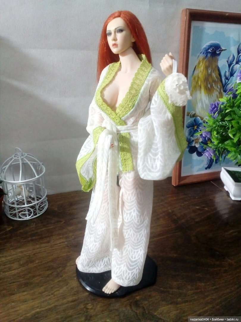 Кимоно-пижама и кимоно-халатик выкройка для Phicen