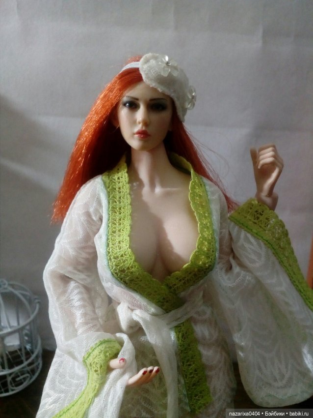 Кимоно-пижама и кимоно-халатик выкройка для Phicen (фото 5)