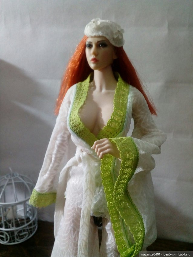 Кимоно-пижама и кимоно-халатик выкройка для Phicen (фото 4)