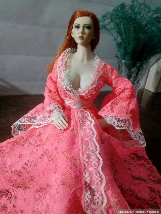 Пеньюар-кимоно выкройка для Phicen (фото 6)