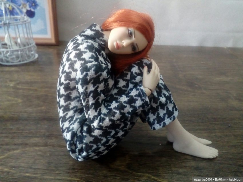 Платье трикотажное для девушек PHICEN (выкройка) (фото 5)