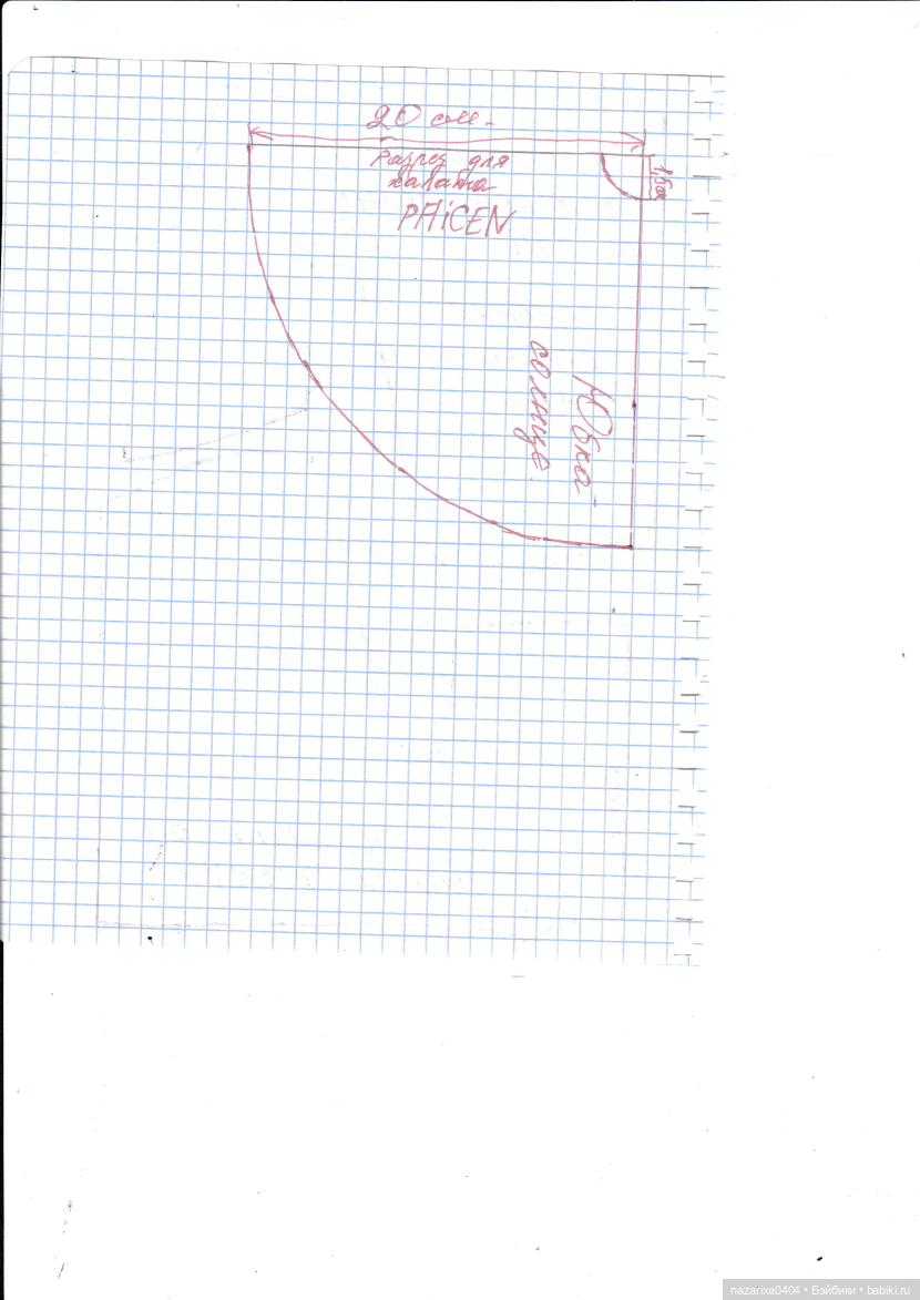 Пеньюар-кимоно выкройка для Phicen