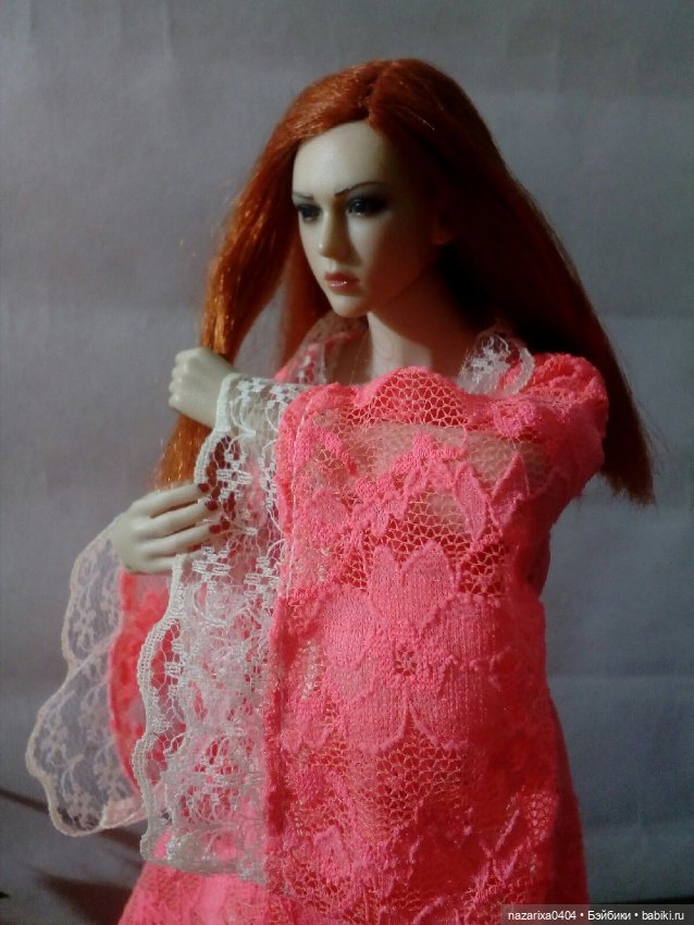 Пеньюар-кимоно выкройка для Phicen (фото 8)