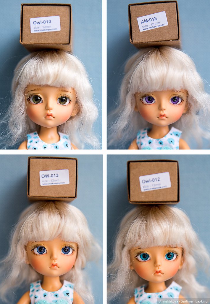 Глаза Enchanted Doll и Makoeyes