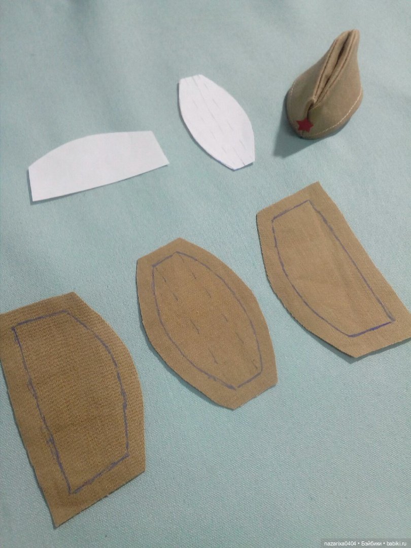 Воспоминания о майских праздниках... (+выкройка пилотки) (фото 3)