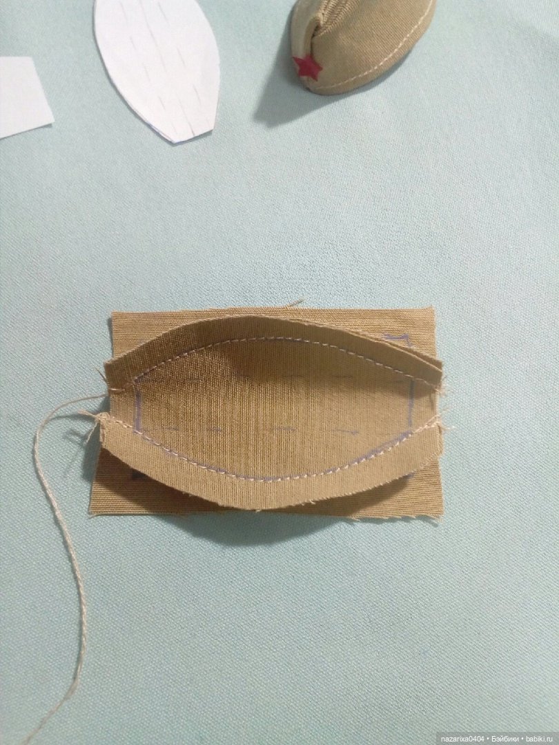 Воспоминания о майских праздниках... (+выкройка пилотки) (фото 4)