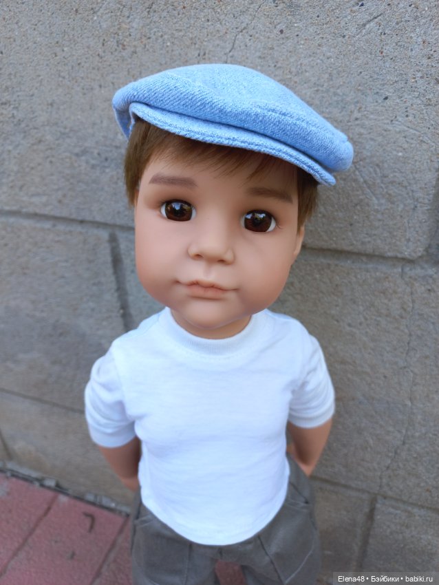 Опять мальчишка🙈 — ООАК и кастом кукол Gotz (Готц): перерисовка (фото 4)
