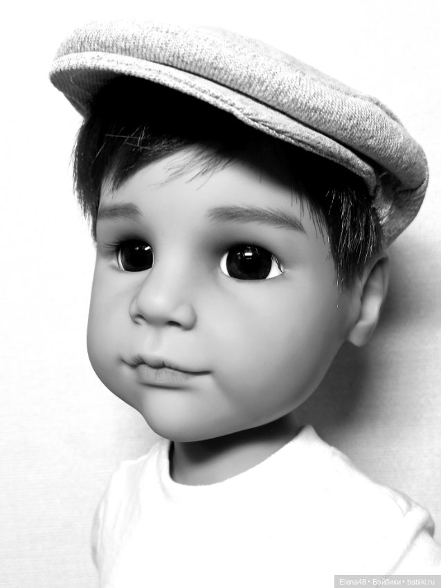 Опять мальчишка🙈 — ООАК и кастом кукол Gotz (Готц): перерисовка (фото 6)