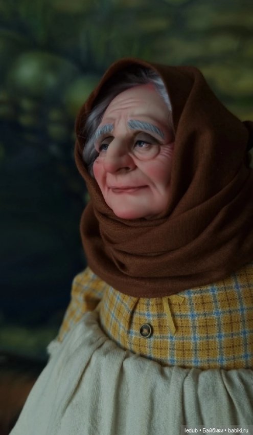 Бабушки в образах — Авторские шарнирные куклы своими руками: лепка (фото 2)