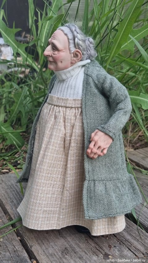 Бабушки в образах — Авторские шарнирные куклы своими руками: лепка (фото 10)