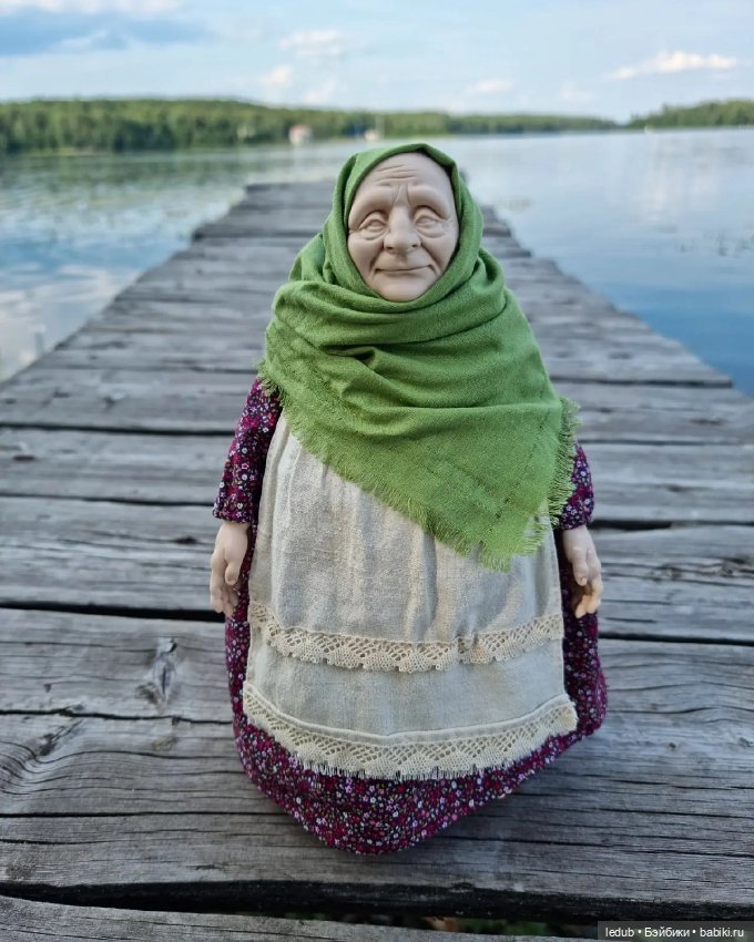 Бабушки в образах — Авторские шарнирные куклы своими руками: лепка