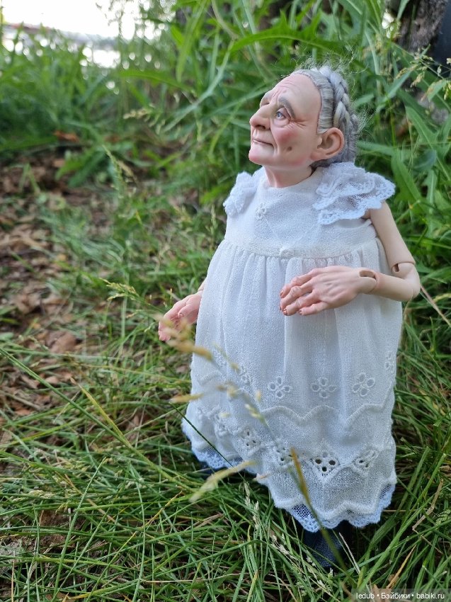 Бабушки в образах — Авторские шарнирные куклы своими руками: лепка (фото 9)