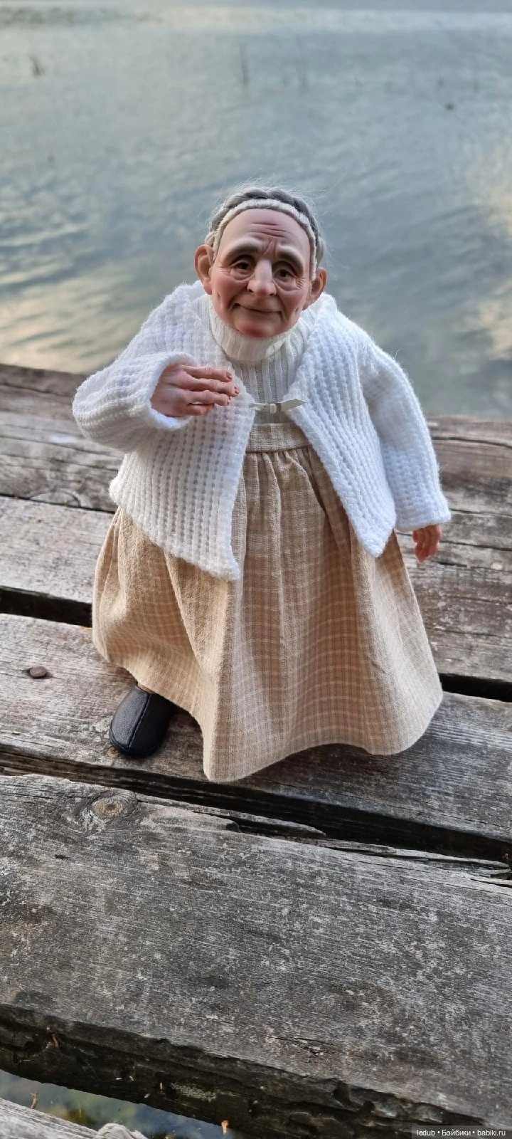 Бабушки в образах — Авторские шарнирные куклы своими руками: лепка (фото 8)