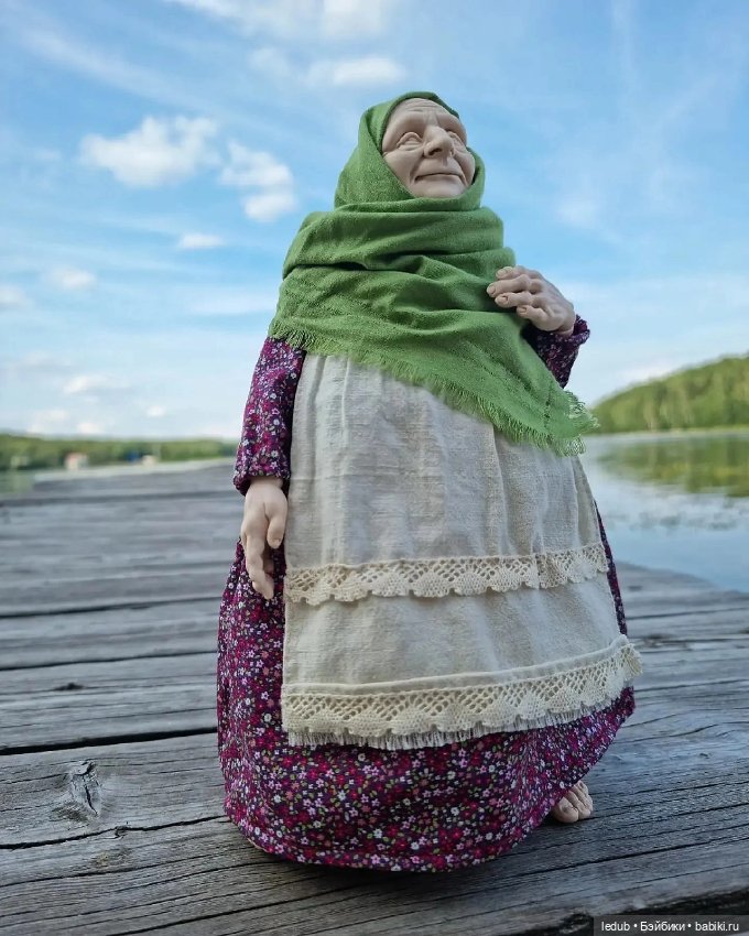 Бабушки в образах — Авторские шарнирные куклы своими руками: лепка