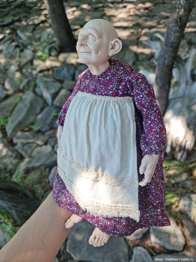 Бабушки в образах — Авторские шарнирные куклы своими руками: лепка