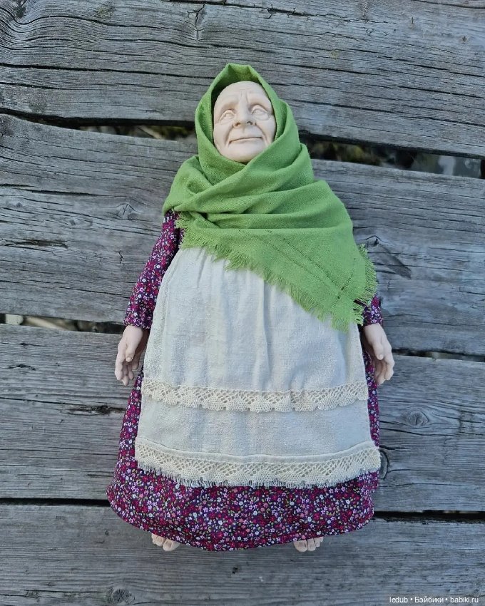 Бабушки в образах — Авторские шарнирные куклы своими руками: лепка