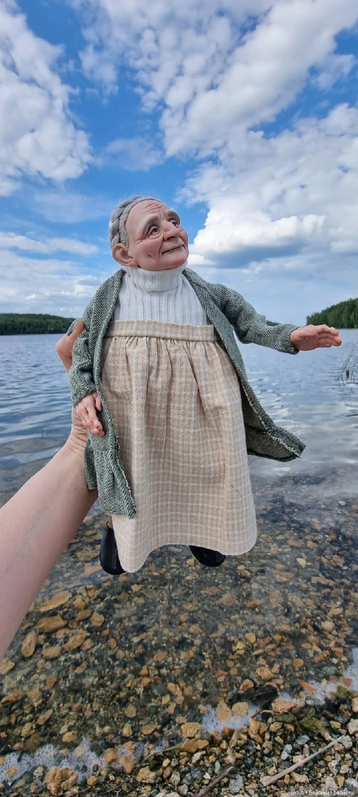 Бабушки в образах — Авторские шарнирные куклы своими руками: лепка