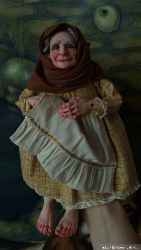 Бабушки в образах — Авторские шарнирные куклы своими руками: лепка