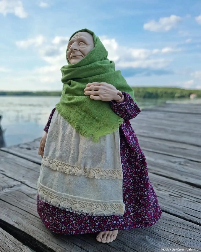 Бабушки в образах — Авторские шарнирные куклы своими руками: лепка