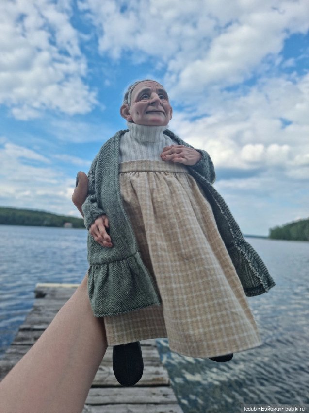 Бабушки в образах — Авторские шарнирные куклы своими руками: лепка