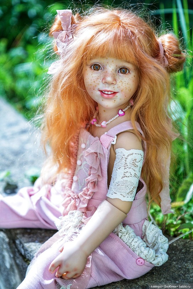 Анечка - Егоза. Ооак куколки Готц Gotz (фото 5)