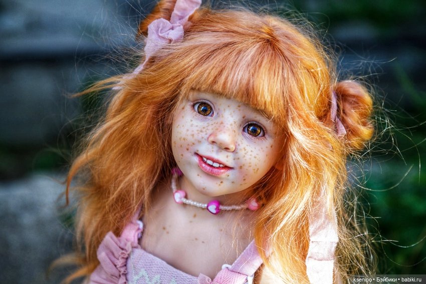 Анечка - Егоза. Ооак куколки Готц Gotz (фото 3)