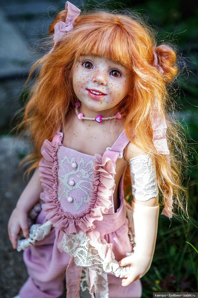 Анечка - Егоза. Ооак куколки Готц Gotz (фото 8)