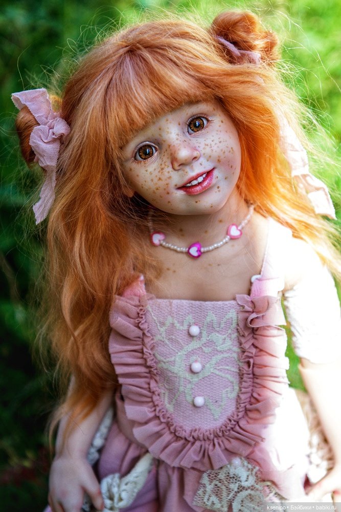 Анечка - Егоза. Ооак куколки Готц Gotz (фото 2)
