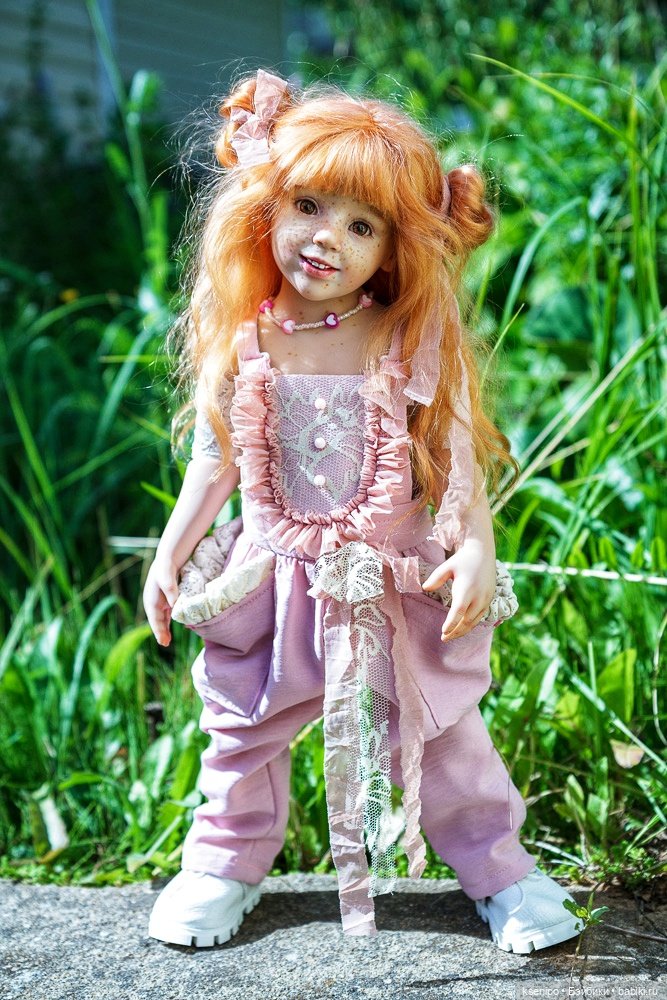 Анечка - Егоза. Ооак куколки Готц Gotz