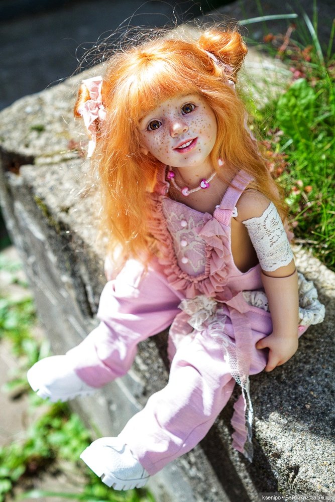 Анечка - Егоза. Ооак куколки Готц Gotz (фото 10)