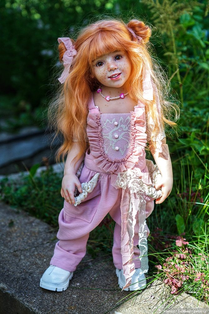 Анечка - Егоза. Ооак куколки Готц Gotz (фото 7)