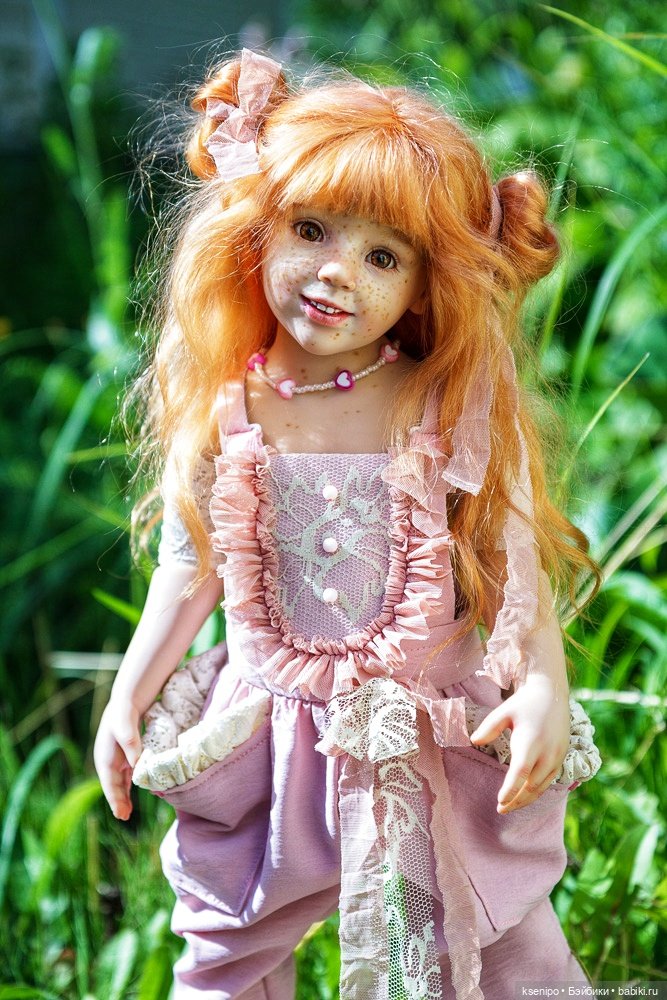 Анечка - Егоза. Ооак куколки Готц Gotz (фото 6)